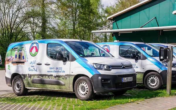Citroën ë-Berlingo électrique utilitaire, fourgonnette de livraison vue de trois-quarts avant